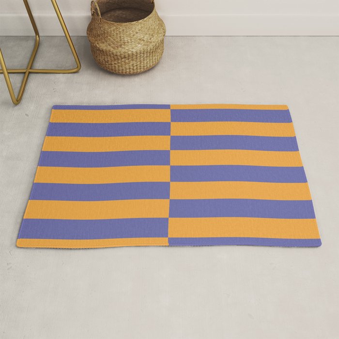 Strippy - Peri and Mango Rug Gallery Image 1