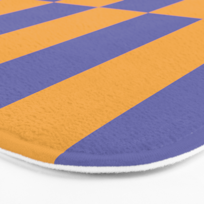 Strippy - Peri and Mango Bath Mat Gallery Image 3