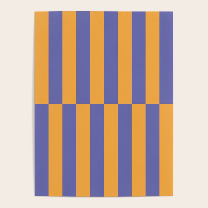 Strippy - Peri and Mango Poster Gallery Image 1