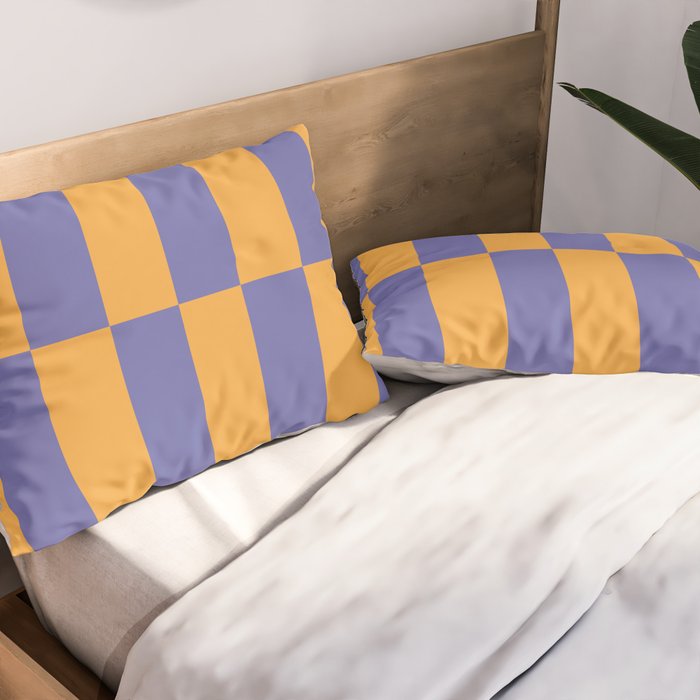 Strippy - Peri and Mango Pillow Sham Gallery Image 2