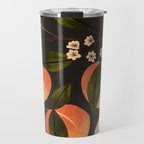Peaches Botanical Art 1 Travel Mug Gallery Image 1
