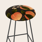 Peaches Botanical Art 1 Stool Gallery Image 2