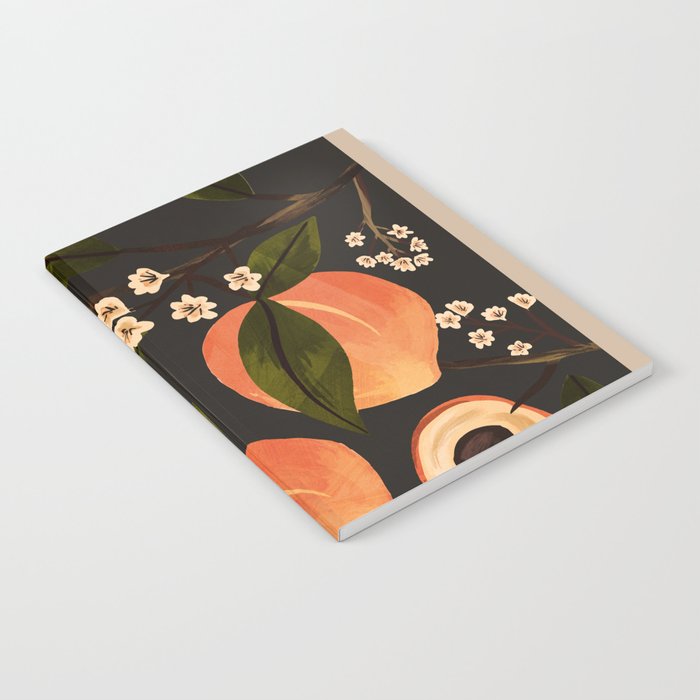 Peaches Botanical Art 1 Notebook Gallery Image 2