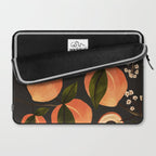 Peaches Botanical Art 1 Laptop Sleeve Gallery Image 2