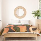 Peaches Botanical Art 1 Duvet Cover Gallery Image 3