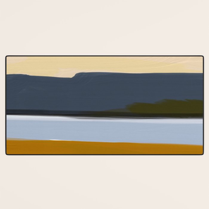 Abstract Silence Triptych Part 3 Desk Mat Gallery Image 3