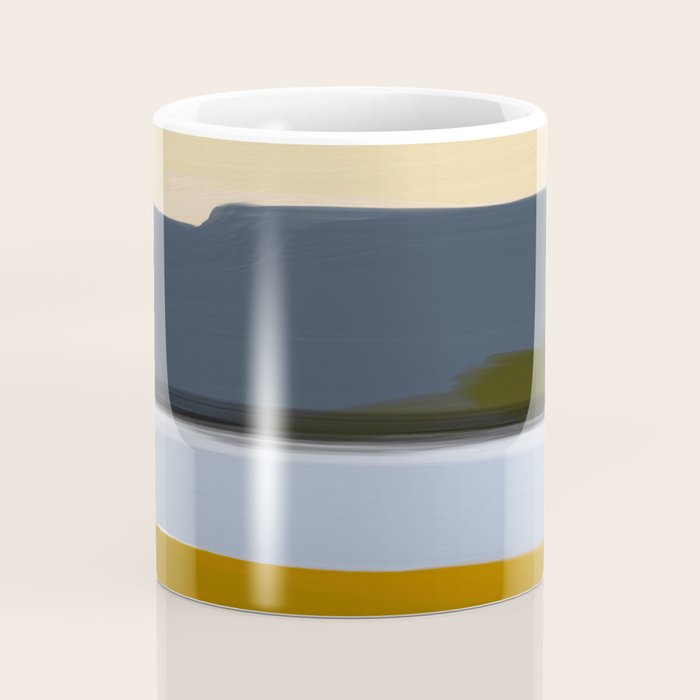 Abstract Silence Triptych Part 3 Coffee Mug Gallery Image 4