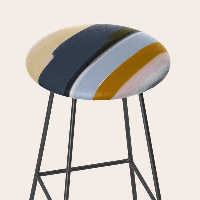 Abstract Silence Triptych Part 3 Stool Gallery Image 2