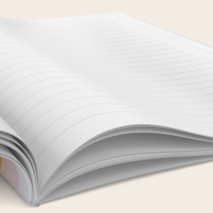 Abstract Silence Triptych Part 3 Notebook Gallery Image 2