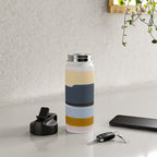 Abstract Silence Triptych Part 3 Water Bottle Gallery Image 4