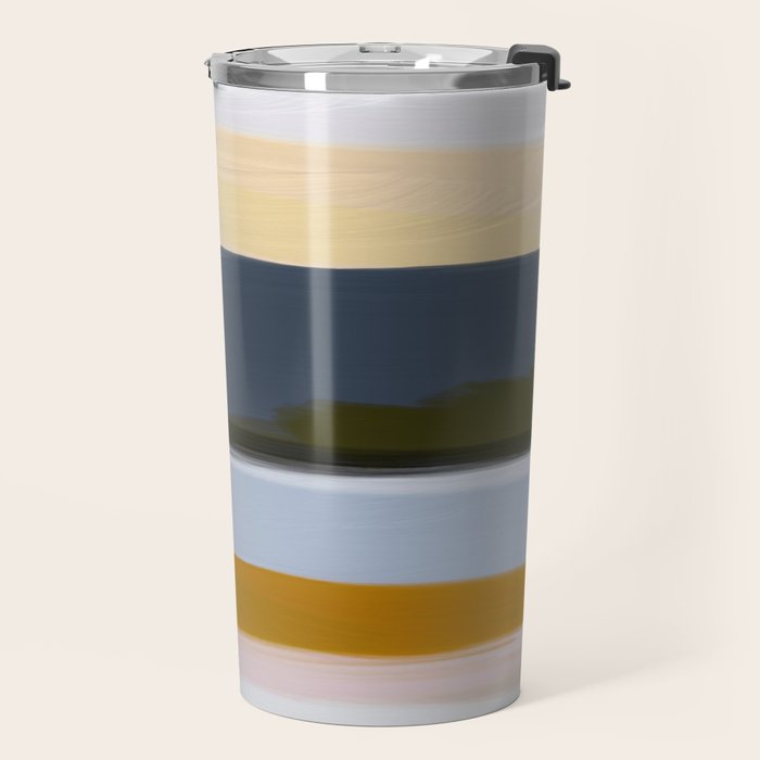Abstract Silence Triptych Part 3 Travel Mug Gallery Image 2