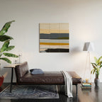 Abstract Silence Triptych Part 3 Wood Wall Art Gallery Image 2