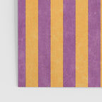 STRIPES - 005 - purple and orange Poster Gallery Image 3