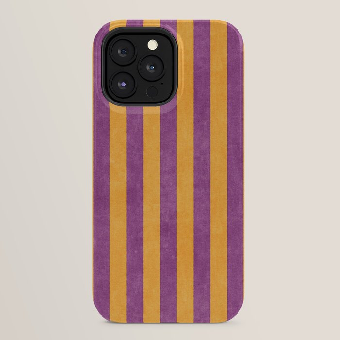STRIPES - 005 - purple and orange iPhone Case Gallery Image 24