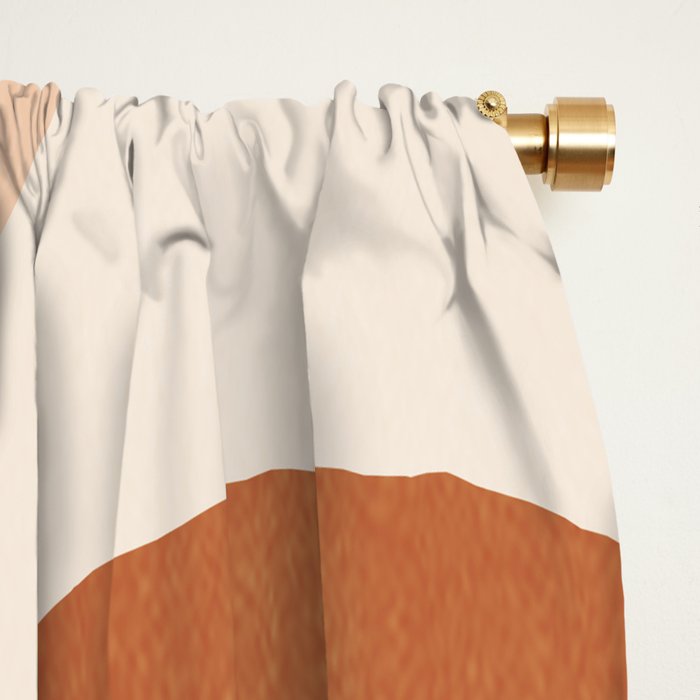 Minimal Geometric Shapes 164 Window Curtain Gallery Image 2