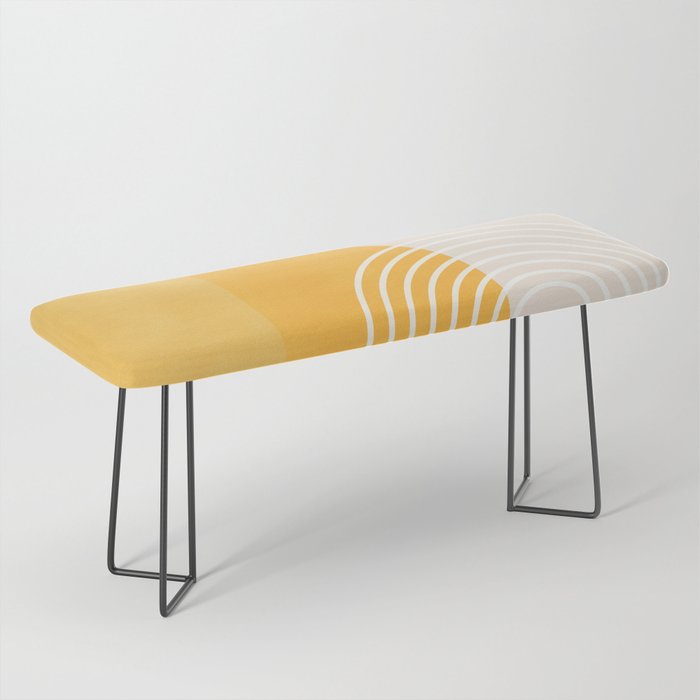 Minimal Geometric Shapes 164 Bench Gallery Image 1