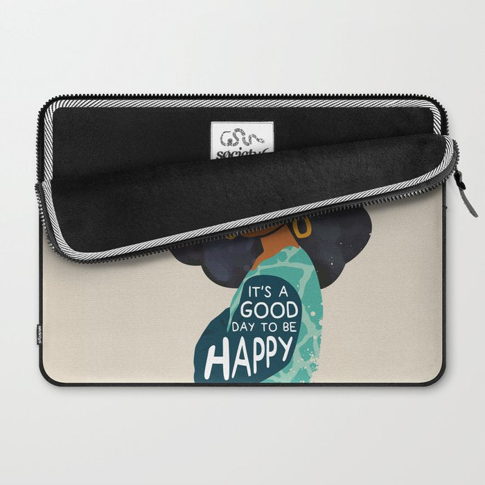 Be Happy Laptop Sleeve Gallery Image 2