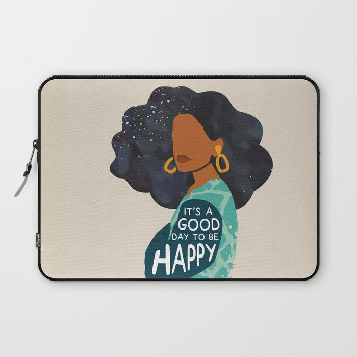 Be Happy Laptop Sleeve Gallery Image 1