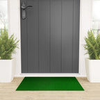 Emerald Green Ombre Design Welcome Mat Gallery Image 3