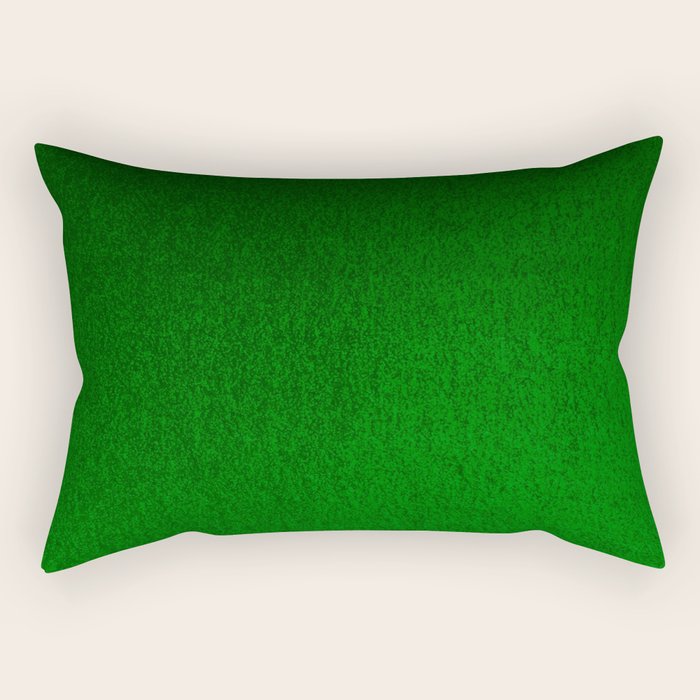 Emerald Green Ombre Design Rectangular Pillow Gallery Image 1