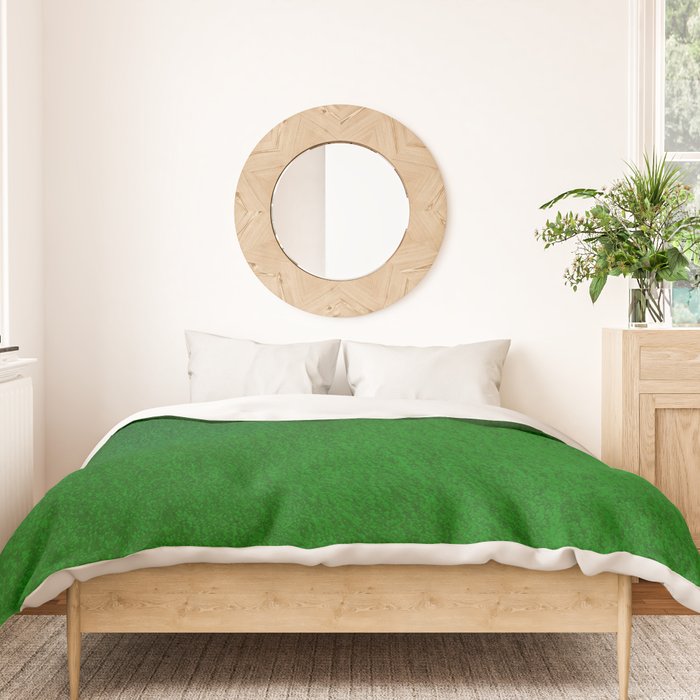 Emerald Green Ombre Design Duvet Cover Gallery Image 3