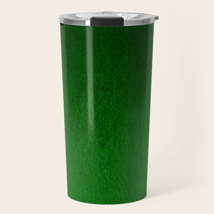 Emerald Green Ombre Design Travel Mug Gallery Image 1