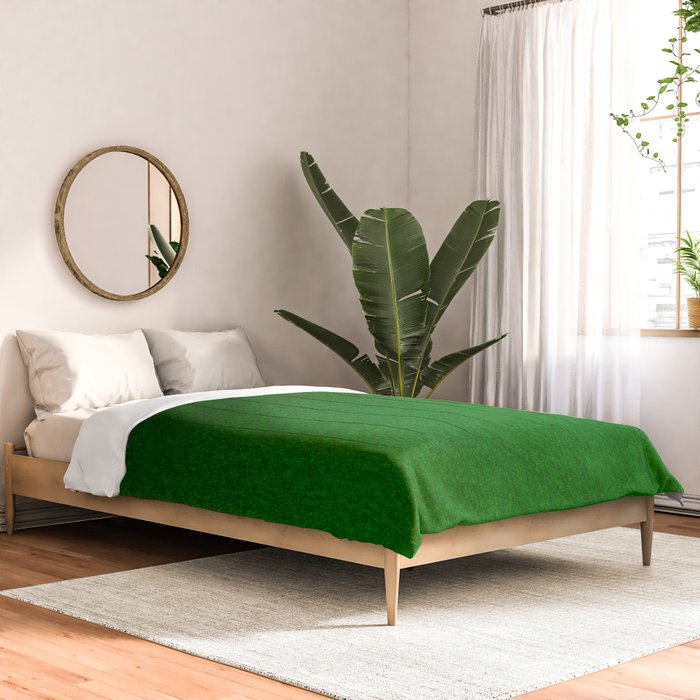 Emerald Green Ombre Design Comforter Gallery Image 2