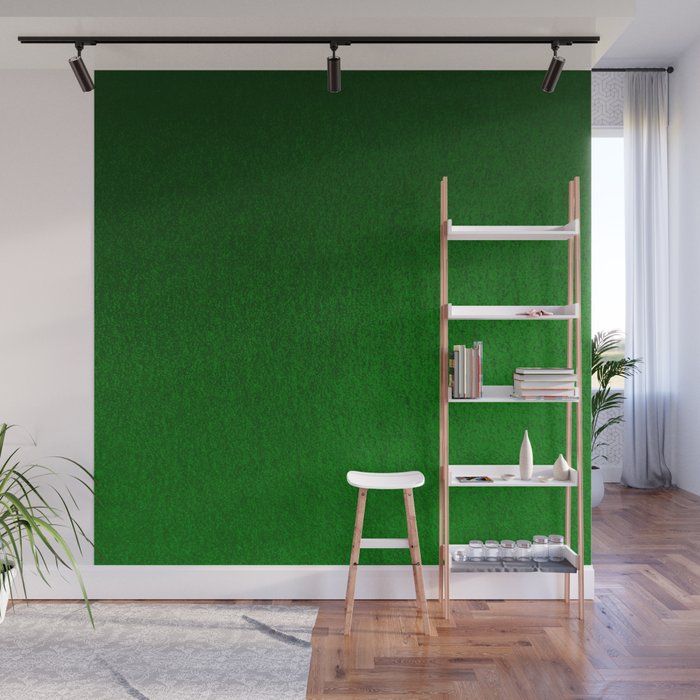 Emerald Green Ombre Design Wall Mural Gallery Image 1