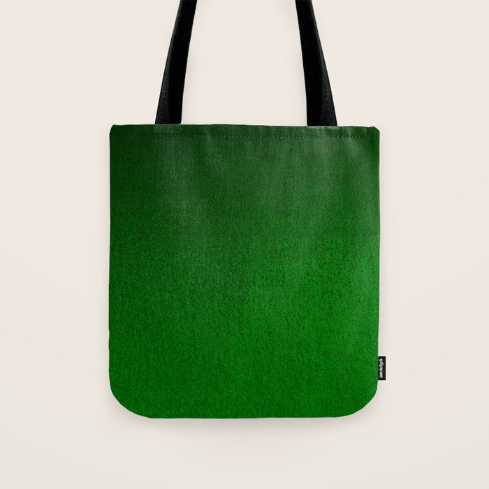Emerald Green Ombre Design Tote Bag Gallery Image 1