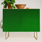 Emerald Green Ombre Design Credenza Gallery Image 1
