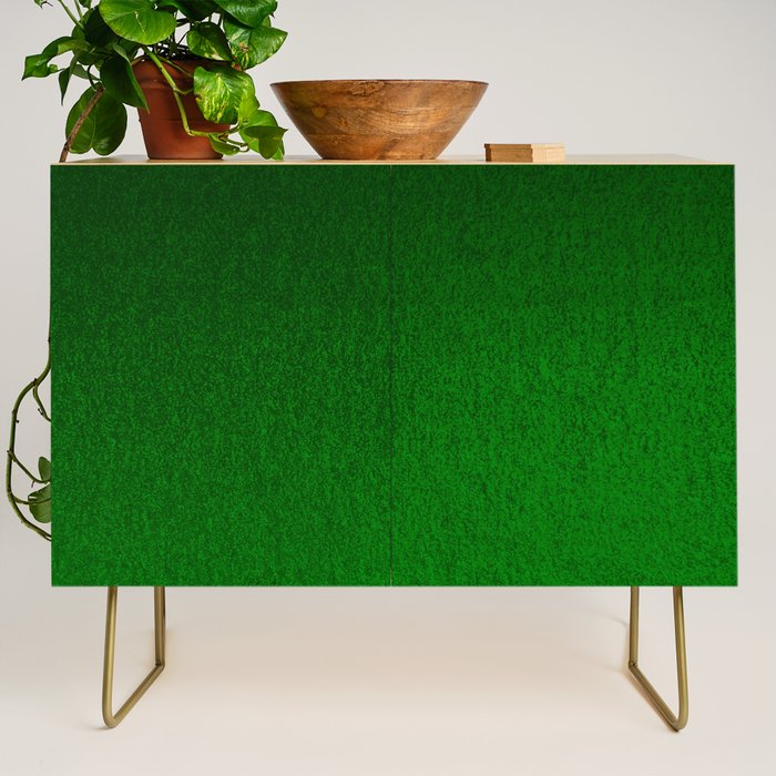 Emerald Green Ombre Design Credenza Gallery Image 1