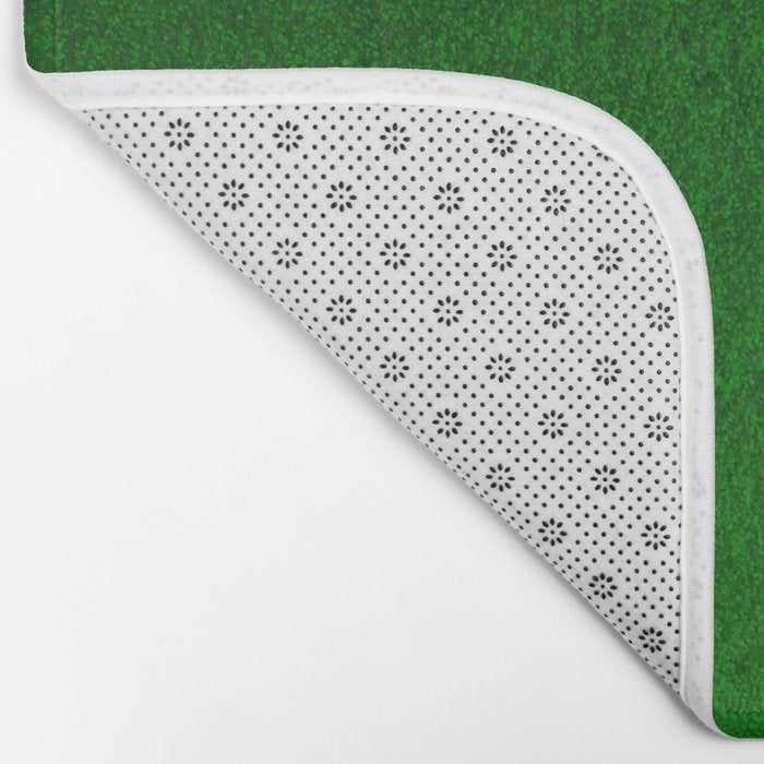Emerald Green Ombre Design Bath Mat Gallery Image 2