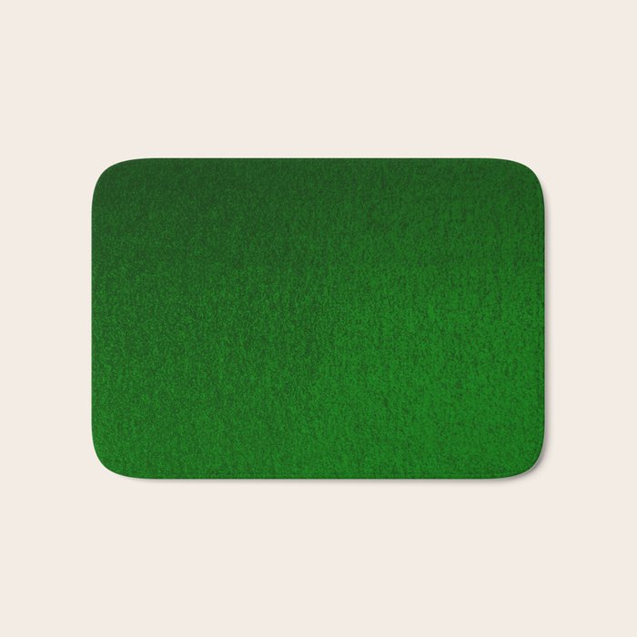 Emerald Green Ombre Design Bath Mat Gallery Image 1