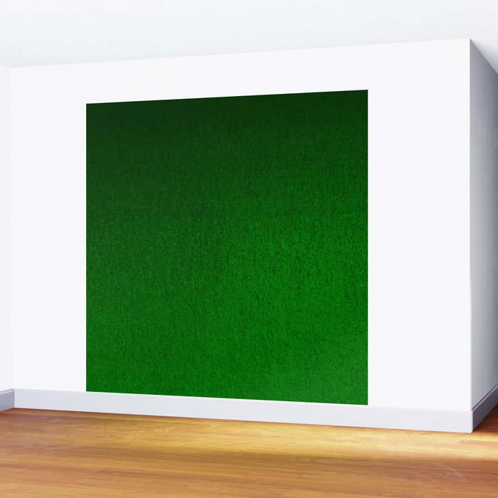 Emerald Green Ombre Design Wall Mural Gallery Image 2