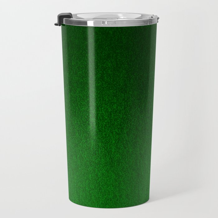 Emerald Green Ombre Design Travel Mug Gallery Image 3