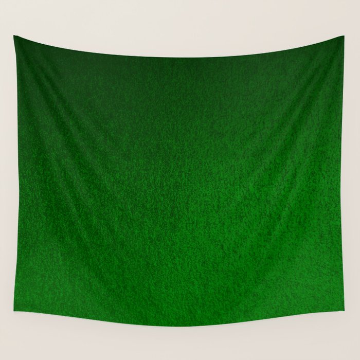 Emerald Green Ombre Design Wall Tapestry Gallery Image 1
