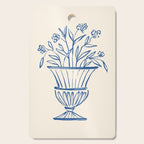 Garden Pot Antique Vase - Blue Cutting Board Gallery Image 1