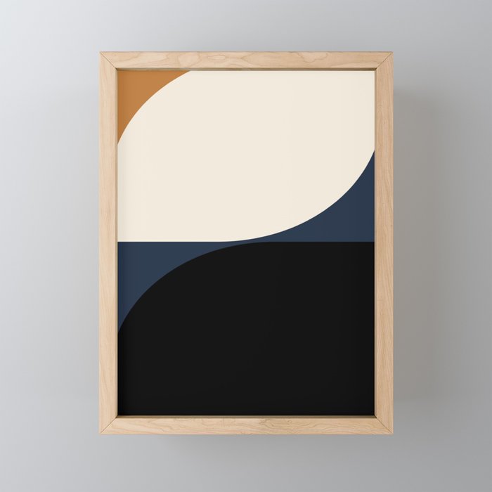 Almond Abstract II Mini Art Print Gallery Image 1