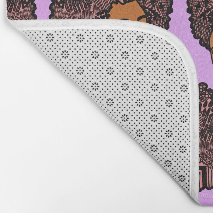 Tomi Repeat Pattern Bath Mat Gallery Image 2