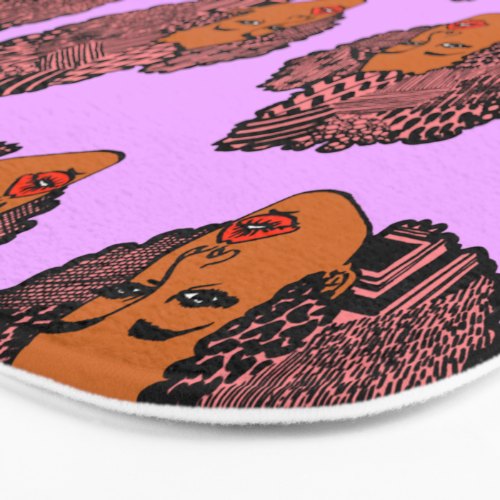 Tomi Repeat Pattern Bath Mat Gallery Image 3