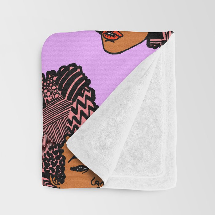 Tomi Repeat Pattern Throw Blanket Gallery Image 3