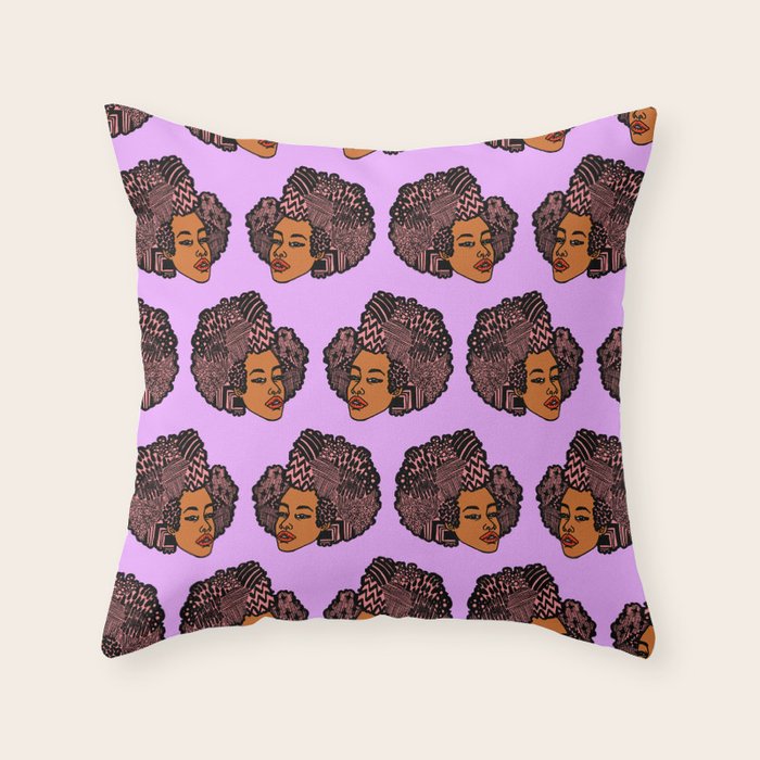 Tomi Repeat Pattern Throw Pillow Gallery Image 6