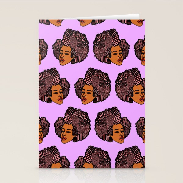 Tomi Repeat Pattern Stationery Card Gallery Image 1