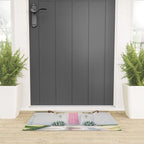 Pink Door in Palm Springs California Photo - Mid Century Modern Architecture Welcome Mat Gallery Image 3