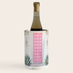 Pink Door in Palm Springs California Photo - Mid Century Modern Architecture Wine Chiller Gallery Image 1