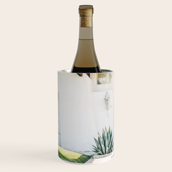 Pink Door in Palm Springs California Photo - Mid Century Modern Architecture Wine Chiller Gallery Image 2