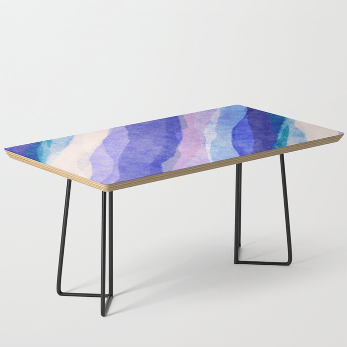 Ripples abstract diagonal stripe Coffee Table Gallery Image 1