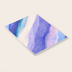 Ripples abstract diagonal stripe Notebook Gallery Image 3