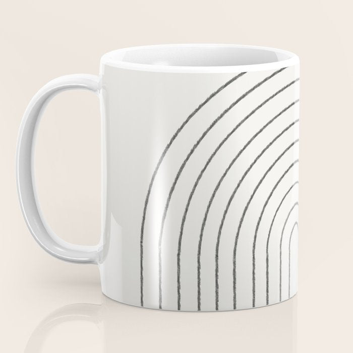 Green and Black Composition Coffee Mug Gallery Image 3