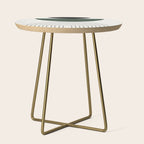 Green and Black Composition Side Table Gallery Image 1